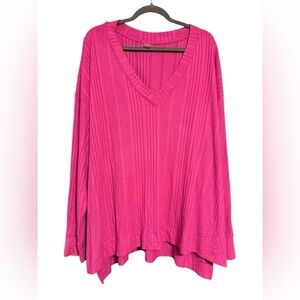 St Johns Bay V Neck Long Sleeve Tunic Sweater